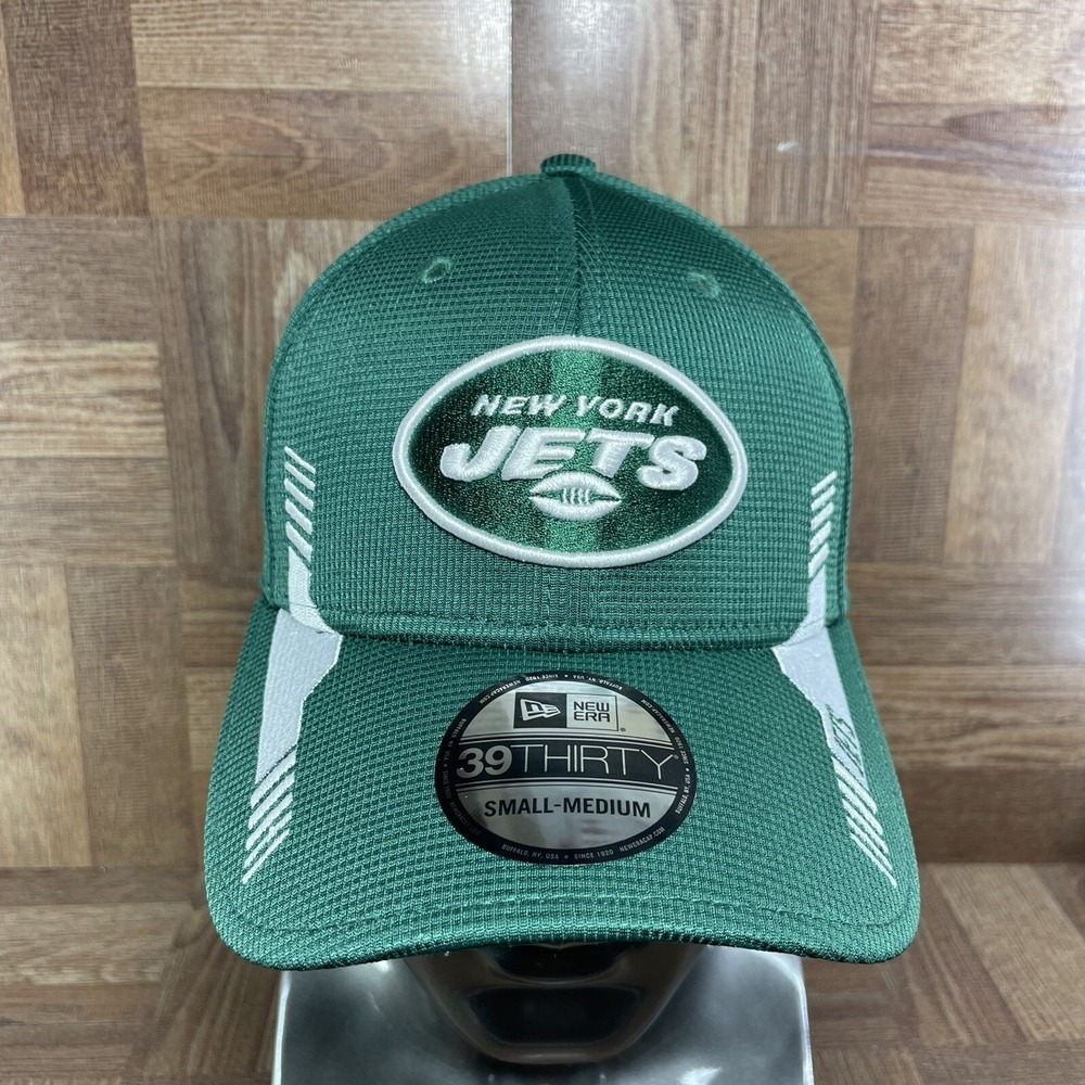 New Era Men Green New York‎ Jets 2021 NFL Sideline Home 39Thirty Flex Hat S/M